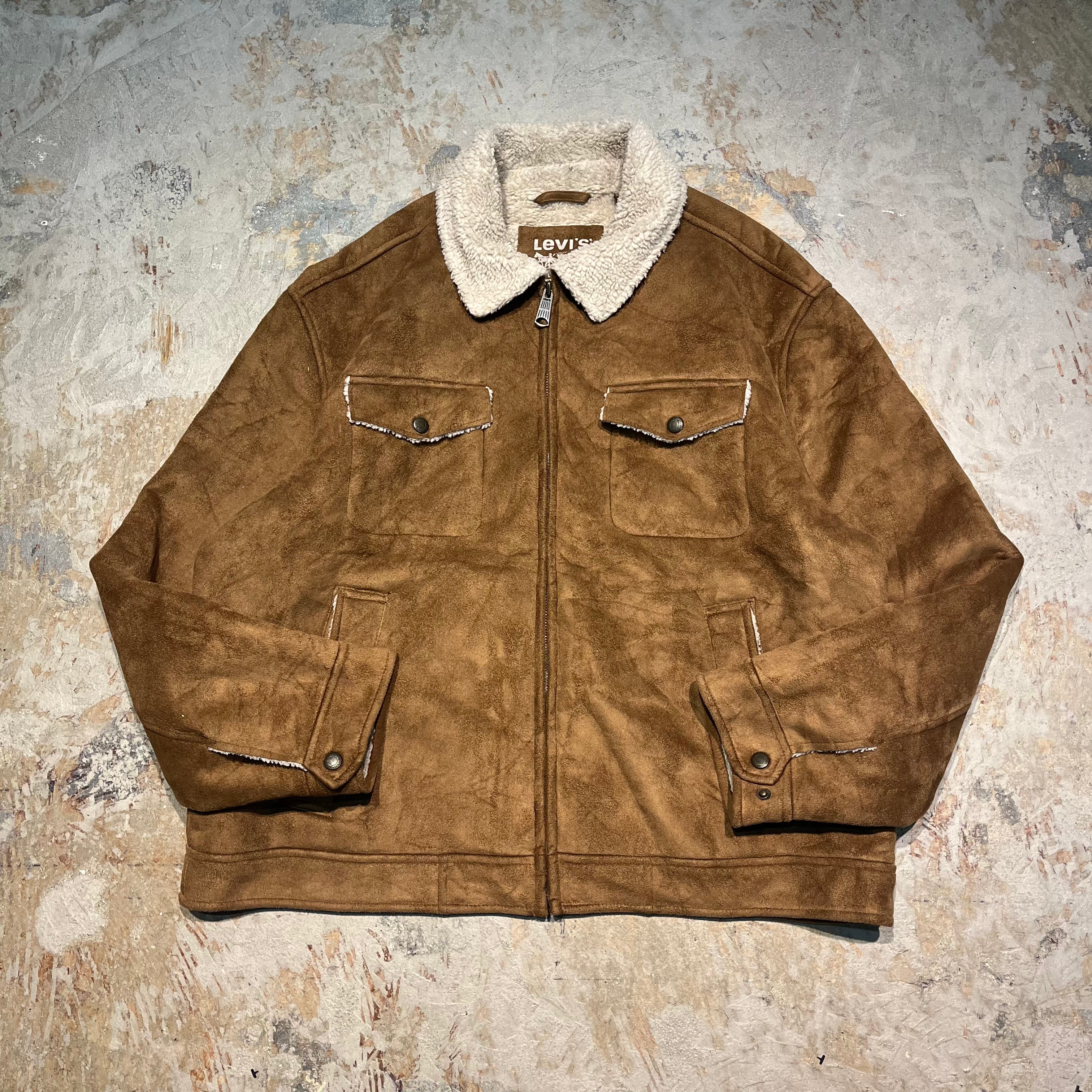 3113 古着 LEVI'S/リーバイス/Zip Up Shearling Jacket/ジップアップ