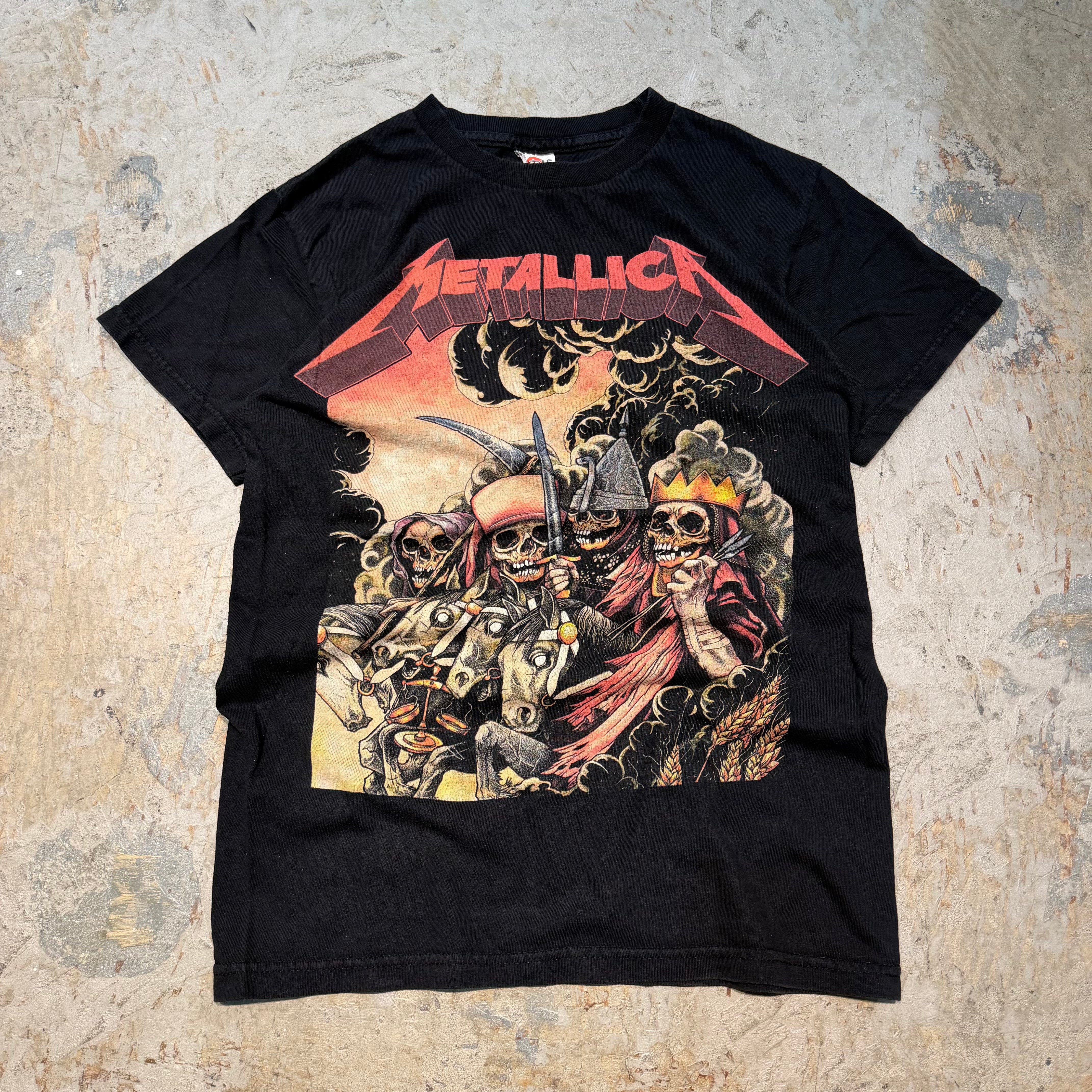 メタリカ　Tシャツ　古着 古着 METALLICA/メタリカ/バンドTシャツ/プリントTシャツ/ サイズS