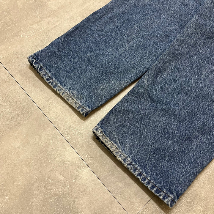 #1763 古着 Carhartt/カーハート / Denim Pants/デニムパンツ / ジーンズ / Relaxed Fit / 裏地チェック柄 / サイズ38×30