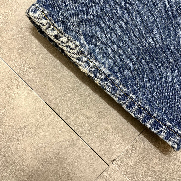 #1763 古着 Carhartt/カーハート / Denim Pants/デニムパンツ / ジーンズ / Relaxed Fit / 裏地チェック柄 / サイズ38×30