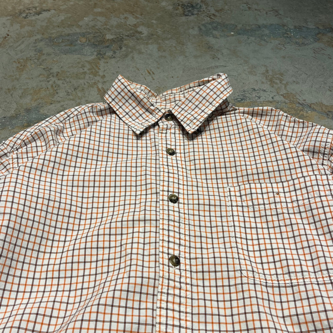 #4369 古着 Carhartt/カーハート/Long Sleeve Button Down Shirt/長袖ボタンダウンシャツ/チェック柄/サイズXL