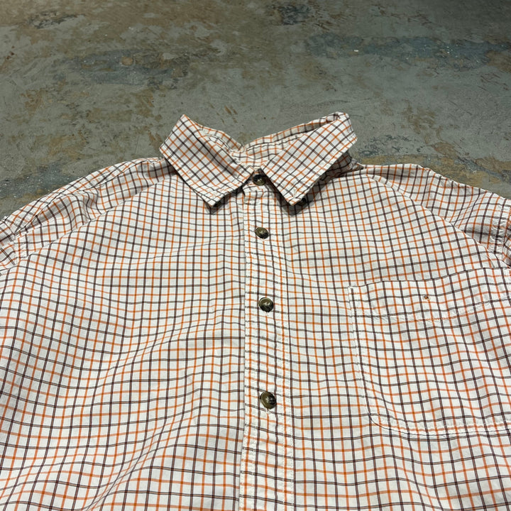 #4369 古着 Carhartt/カーハート/Long Sleeve Button Down Shirt/長袖ボタンダウンシャツ/チェック柄/サイズXL