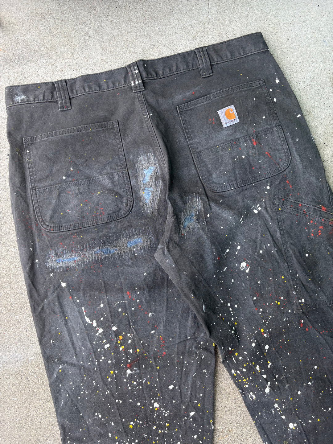 Carhartt Distressed Duck Painter Pants W38 L30