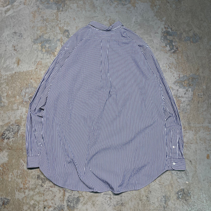 #4325 Ralph Lauren/ラルフローレン L/S B.D Shirts/ボタンダウンシャツ/CUSTOM FIT/ストライプ/サイズ3XXL