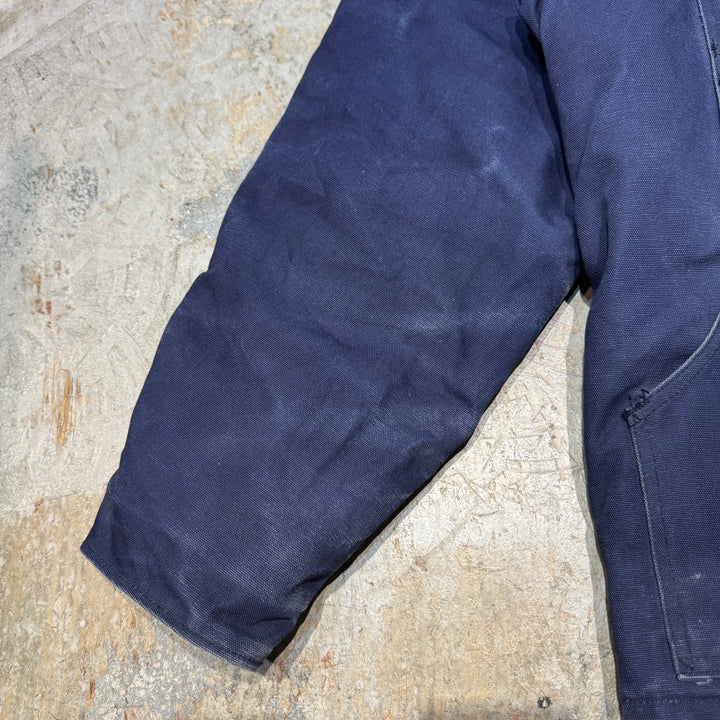 古着 Carhartt/ カーハート/ トラディショナルコート/ 企業ロゴ/ 裏地キルティング/ サイズL
