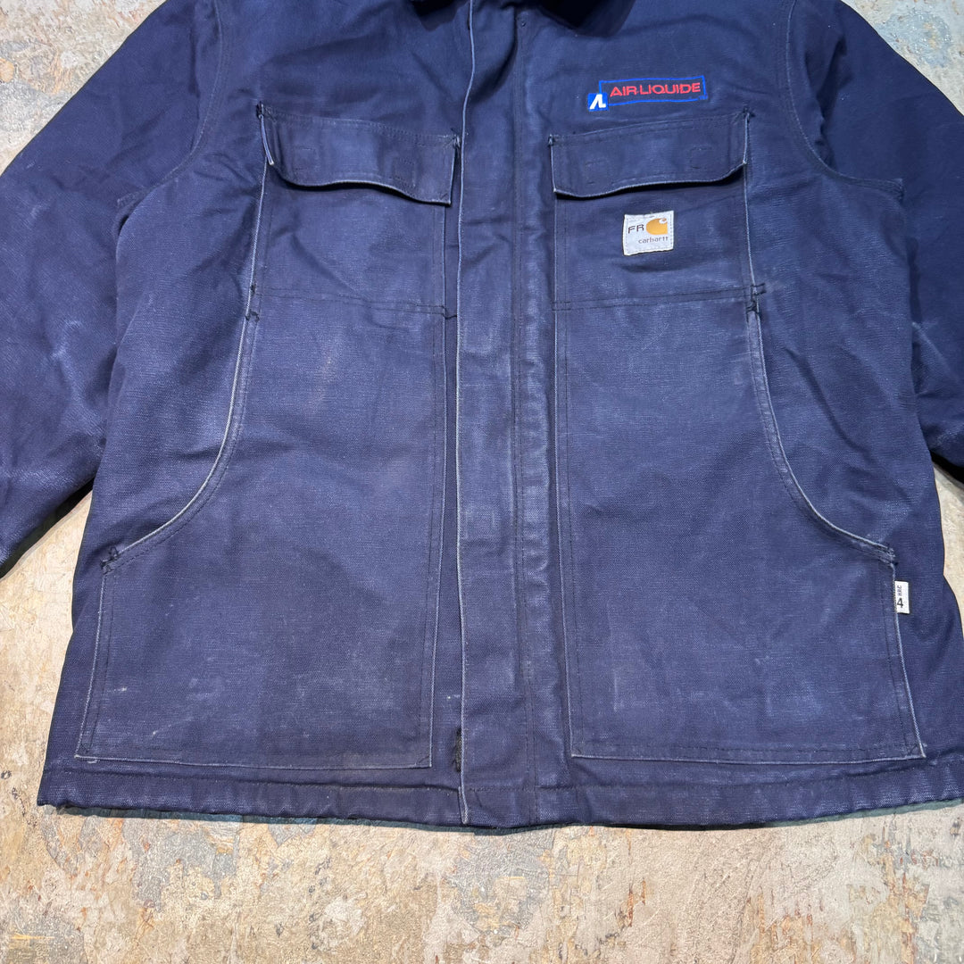 古着 Carhartt/ カーハート/ トラディショナルコート/ 企業ロゴ/ 裏地キルティング/ サイズL