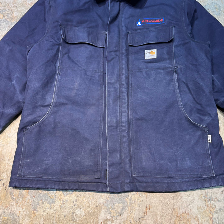 古着 Carhartt/ カーハート/ トラディショナルコート/ 企業ロゴ/ 裏地キルティング/ サイズL