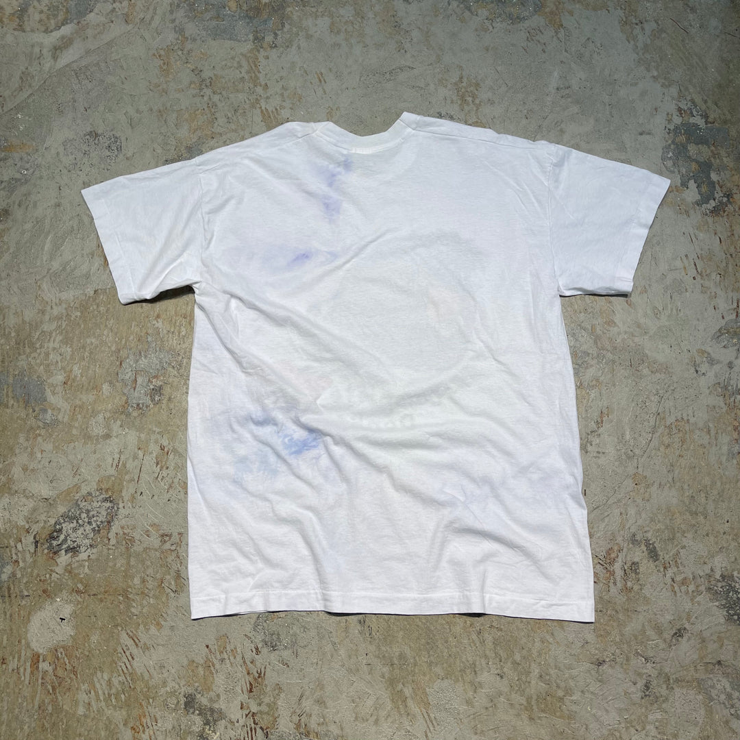 古着 イーヨー/ディズニー/完全なロバ/ヴィンテージ シングルステッチ プリントTシャツ/サイズL-XL相当