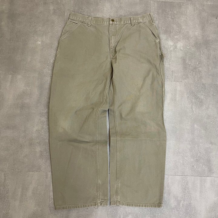 #1681 古着 Carhartt/カーハート  Duck Work Pants/ダック地ワークパンツ  /  サイズ40×32