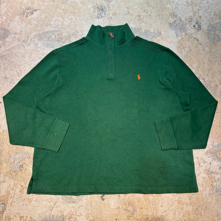 古着 POLO by Ralph Lauren/ ポロ バイ ラルフローレン/ ハーフジップニットセーター/ サイズXXL