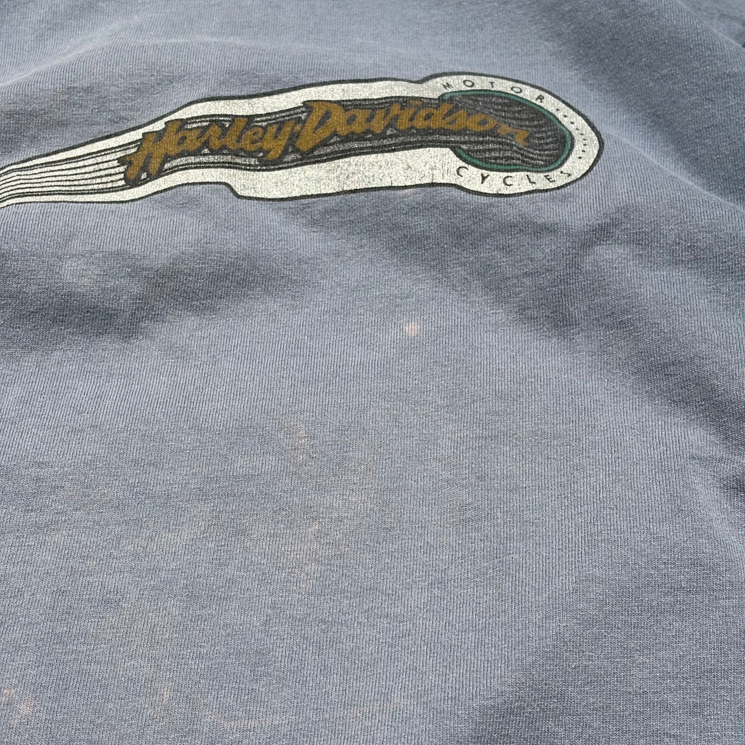 古着 USA製 Harley-Davidson/ハーレーダビッドソン/ プリントTシャツ/ サイズL