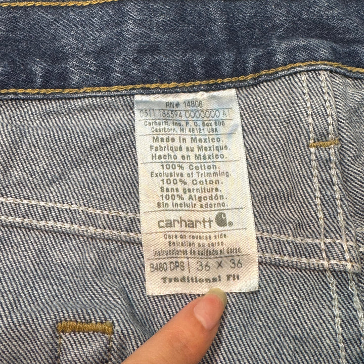 古着 Carhartt/ カーハート/ デニムパンツ/ トラディショナルフィット/ 実寸サイズ36×36