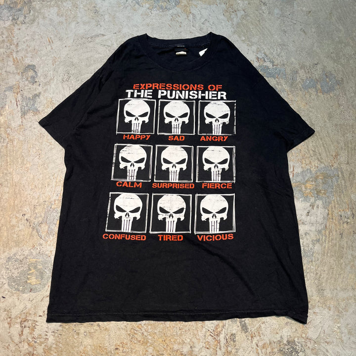 古着 MARVEL/マーベル/PUNISHER/パニッシャー/プリントTシャツ/ サイズL