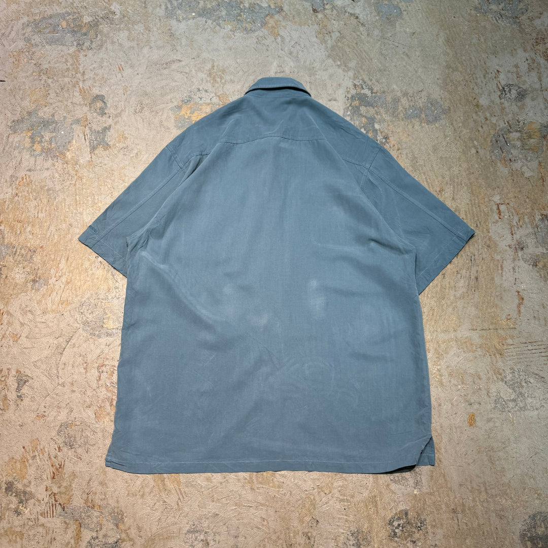 古着 Columbia/ コロンビア/ 半袖シャツ/ 無地/ サイズL