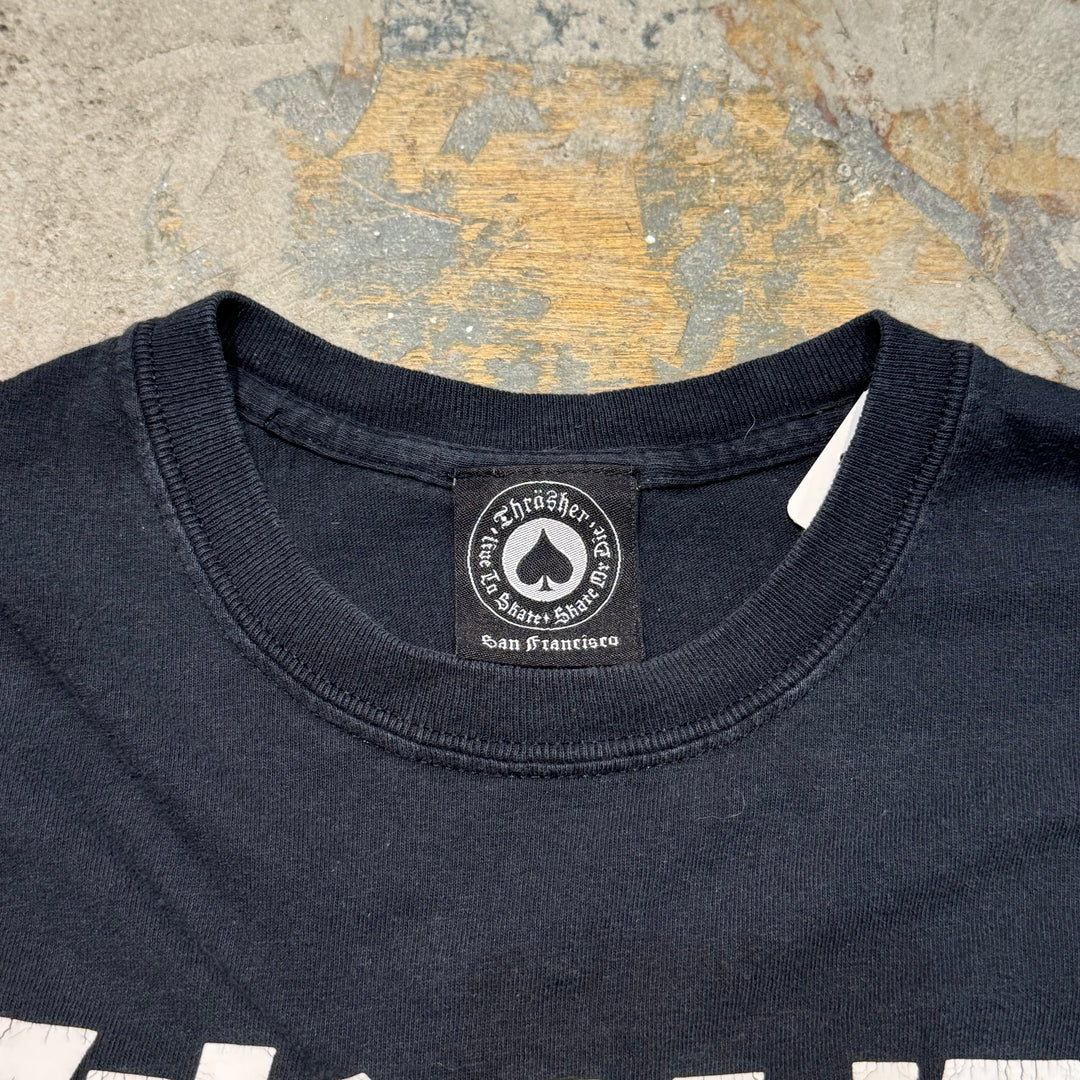古着 THRASHER/ スラッシャー/ プリントTシャツ/サイズM