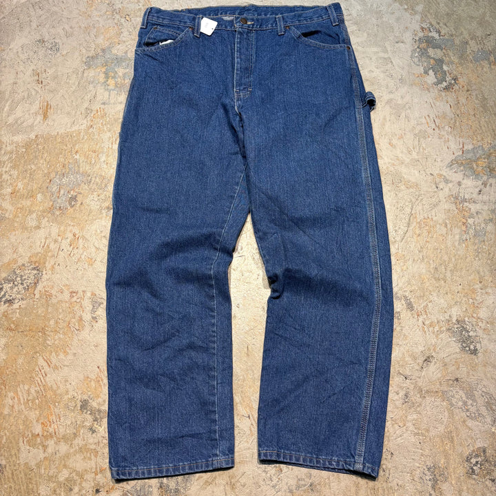 古着 Dickies/ ディッキーズ/ ペインターデニムパンツ / 実寸サイズ35×29