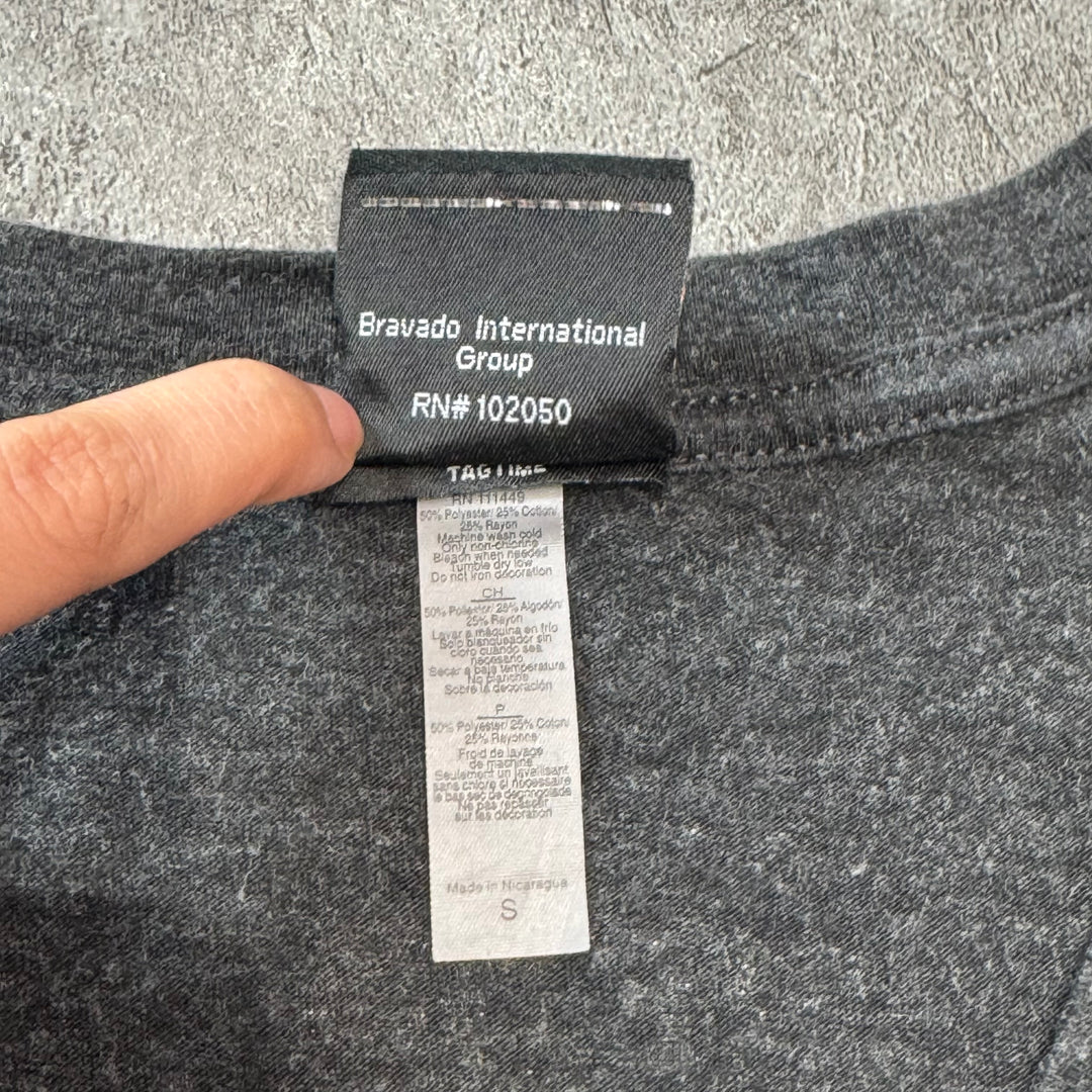 古着 Harley-Davidson ハーレーダビッドソン プリントTシャツ レディース Y2K Vネック サイズS
