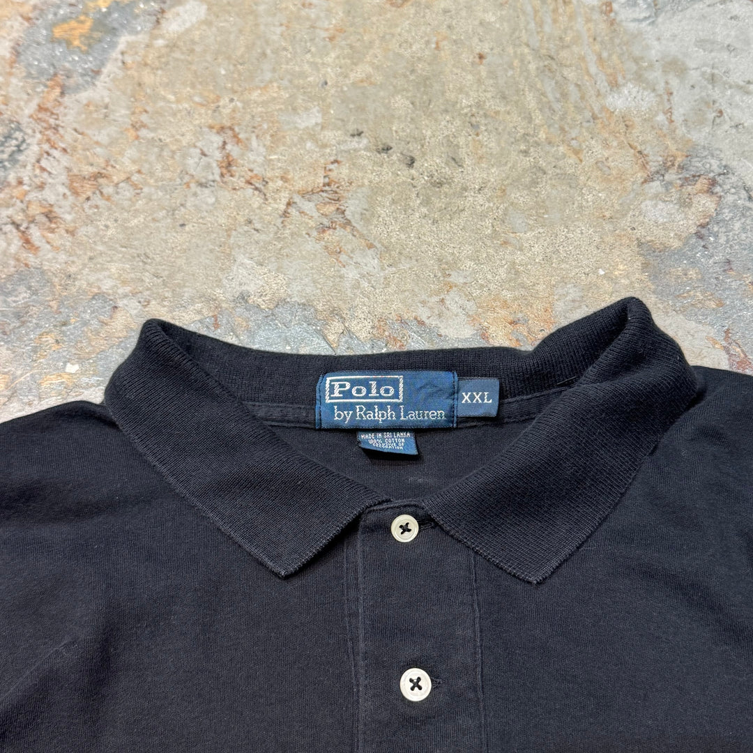 古着90's~ polo by ralph lauren/ポロ バイ ラルフローレン/ 半袖ポロシャツ/ サイズXXL