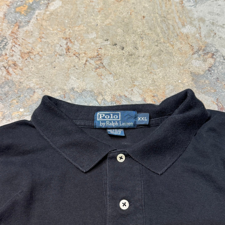 古着90's~ polo by ralph lauren/ポロ バイ ラルフローレン/ 半袖ポロシャツ/ サイズXXL