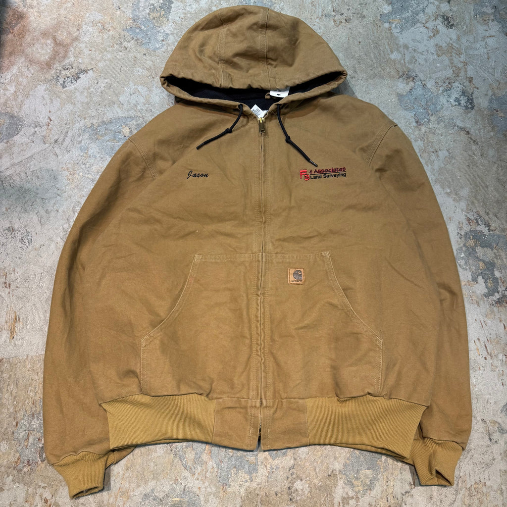 古着 Carhartt/ カーハート/ アクティブジャケット/ ダック地/ 裏地