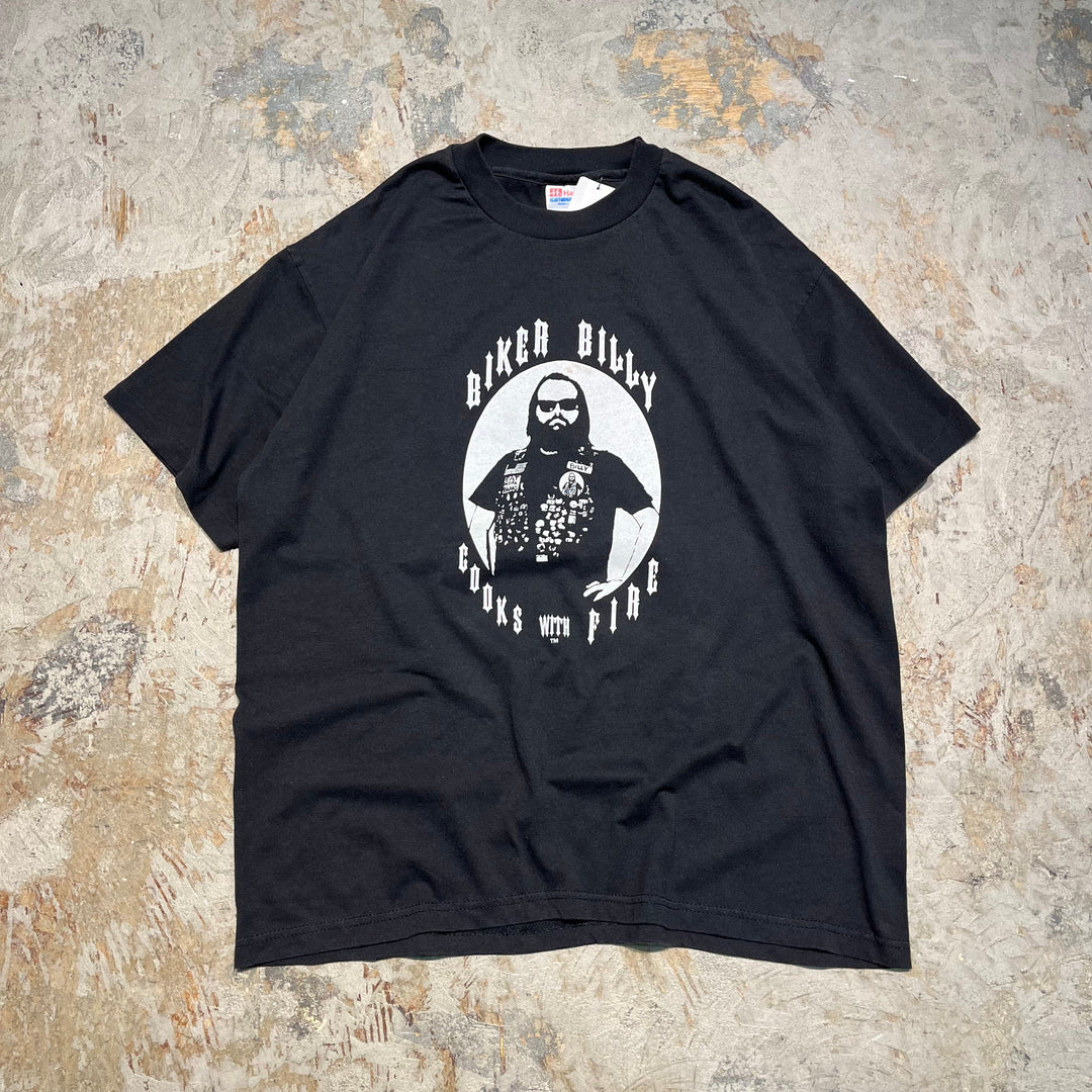#4525 古着 90's Hanes/short sleeve print t-shirt Tee/半袖プリントTシャツ/シングルステッチ/サイズL