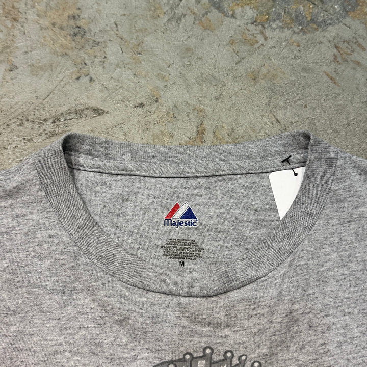 古着 Majestic/マジェスティック/MLB/SAN FRANCISCO GIANTS/WORLD SERIES2010/CHAMPIONS/プリントTシャツ/ サイズM