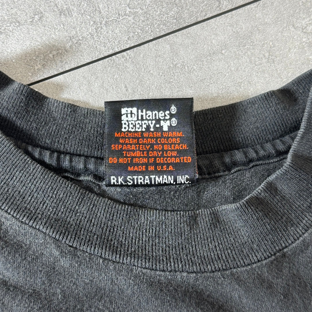 古着 USA製 90's Harley-Davidson ハーレーダビッドソン プリントTシャツ シングルステッチ サイズXL