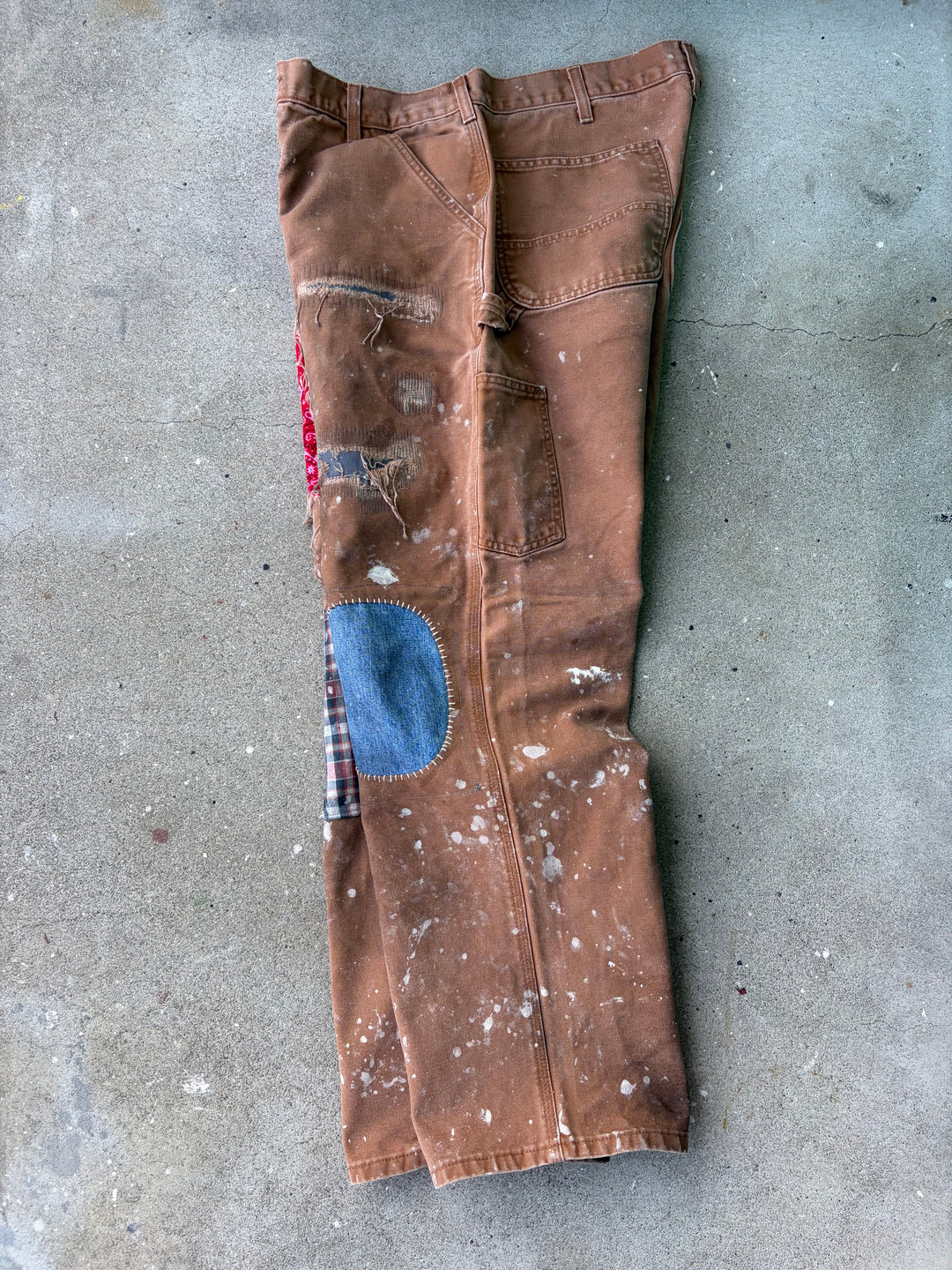 Carhartt Sashiko Patchwork Duck Painter Pants W36 L32