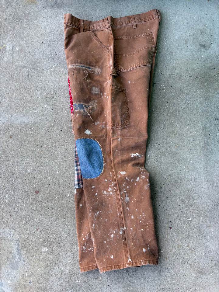 Carhartt Sashiko Patchwork Duck Painter Pants W36 L32