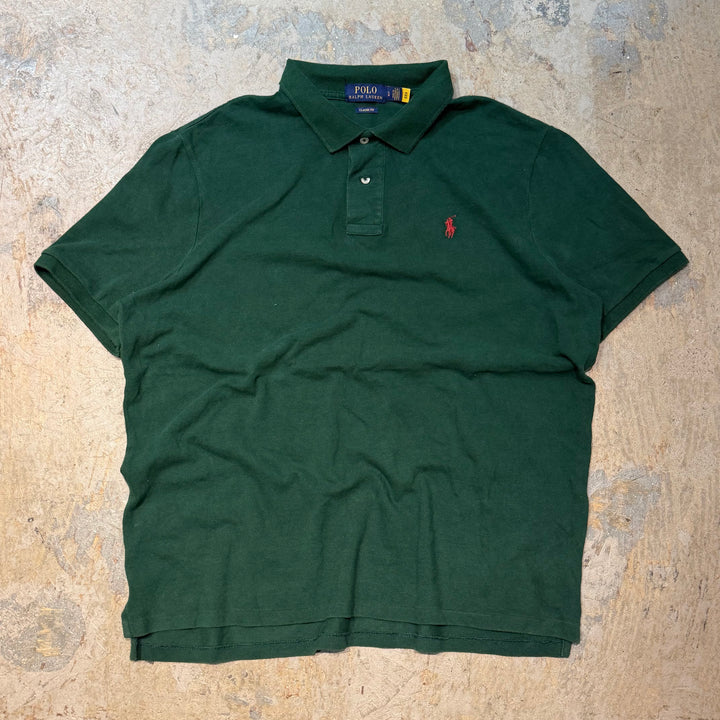 古着 polo by ralph lauren/ ポロ バイ ラルフローレン/ 半袖ポロシャツ/ サイズL