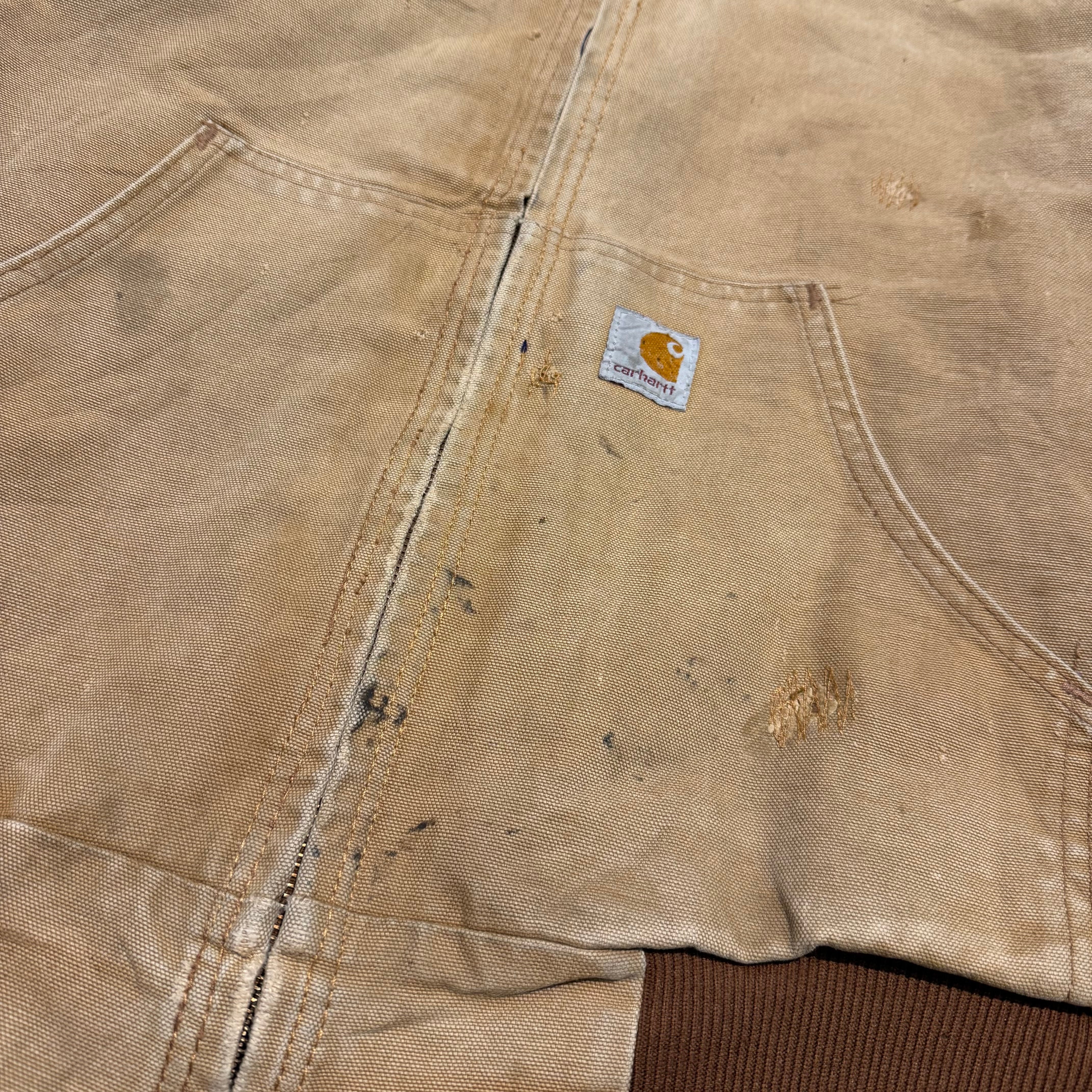 古着 USA製 carhartt/ カーハート/ アクティブジャケット/ 裏地