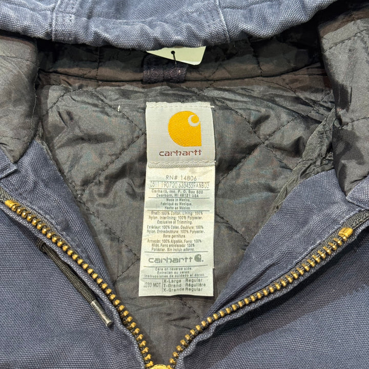 古着 Carhartt/ カーハート/ アクティブジャケット/ ダック地/ 裏地キルティング/ サイズXL