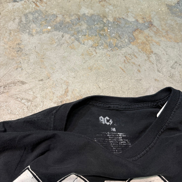 古着 AC/DC/アーティストTシャツ/ プリントTシャツ/ サイズM