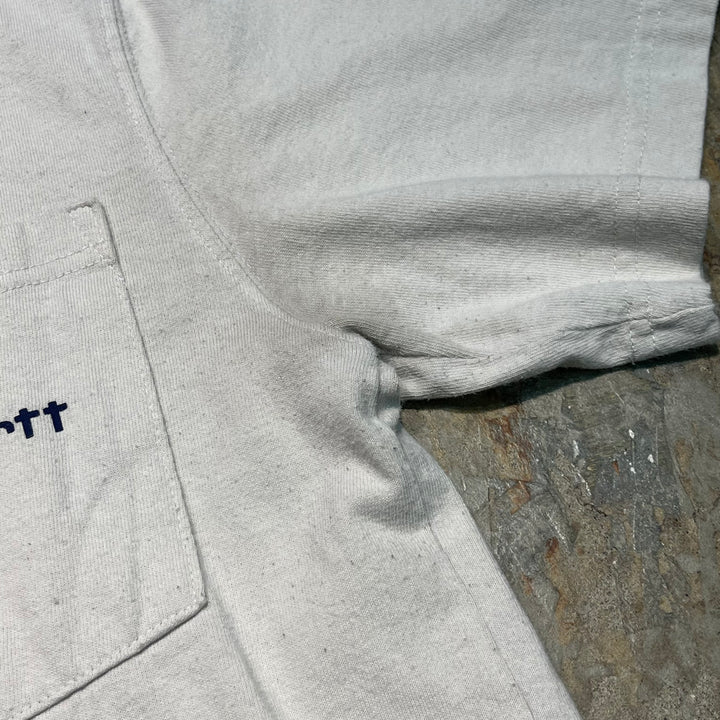 古着 Carhartt/ カーハート/ ポケット ロゴ Tシャツ/ サイズS