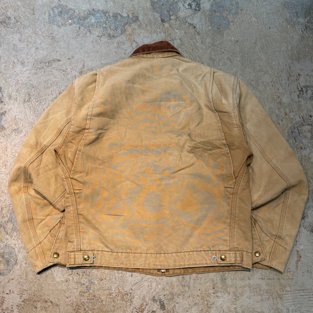 古着 USA製 carhartt/ カーハート/ デトロイトジャケット/ ダック地/ 裏地ブランケット/ 襟コーデュロイ/ サイズM