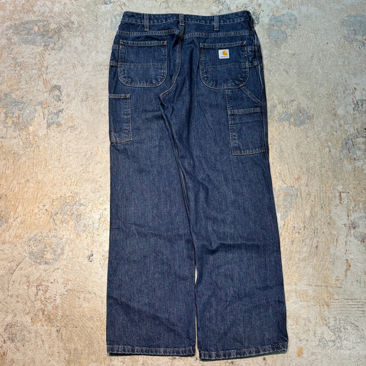 古着 Carhartt/ カーハート/ デニムペインターパンツ/ WOMENS/ 実寸サイズ12×28