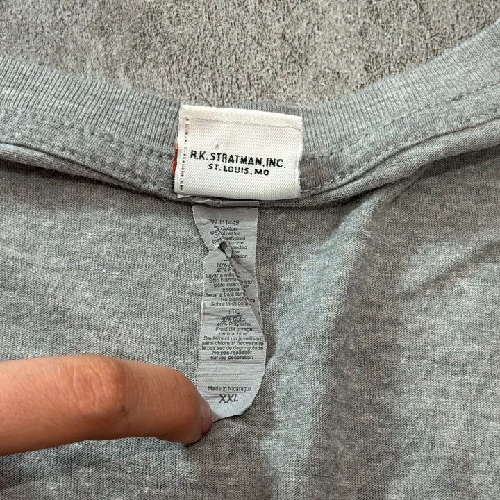 古着 Harley-Davidson ハーレーダビッドソン プリントTシャツ レディース Y2K Vネック サイズ2XL