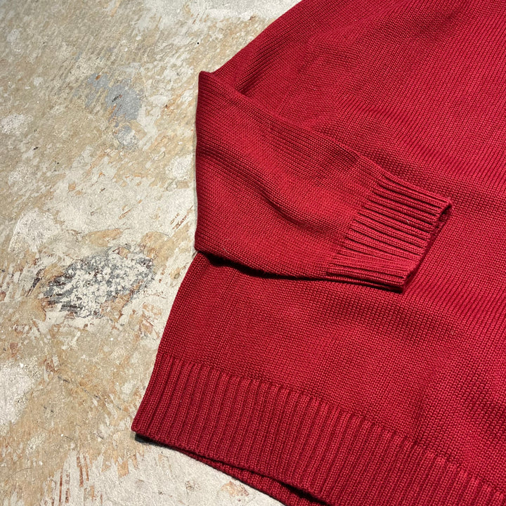 #3371 L.L.Bean/エルエルビーン/Crew neck cotton knit/クルーネックコットンニット/サイズ L