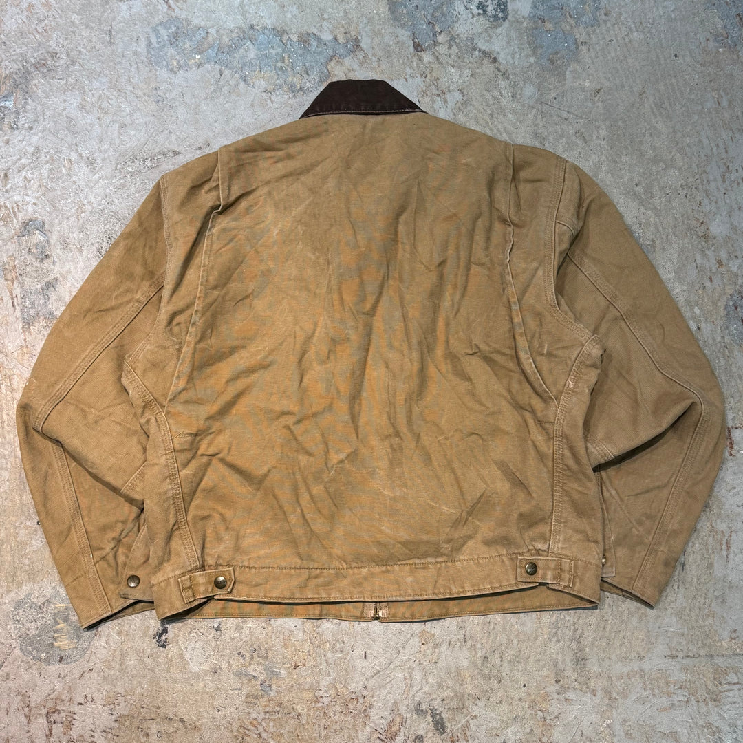 古着 USA製 carhartt/ カーハート/ デトロイトジャケット/ ダック地/ 裏地ブランケット/ サイズL