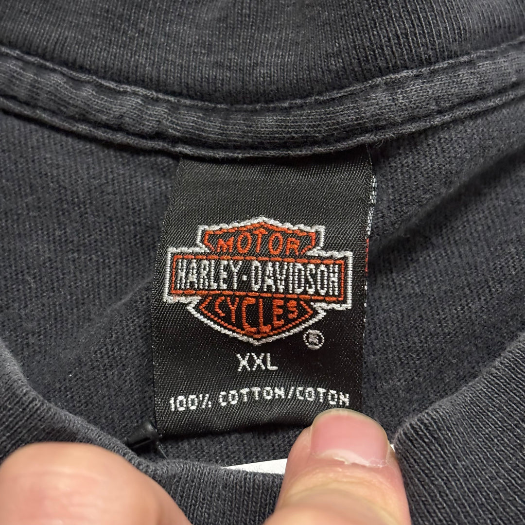 古着 USA製 97's Harley-Davidson/ハーレーダビッドソン/ プリントTシャツ/ サイズXXL