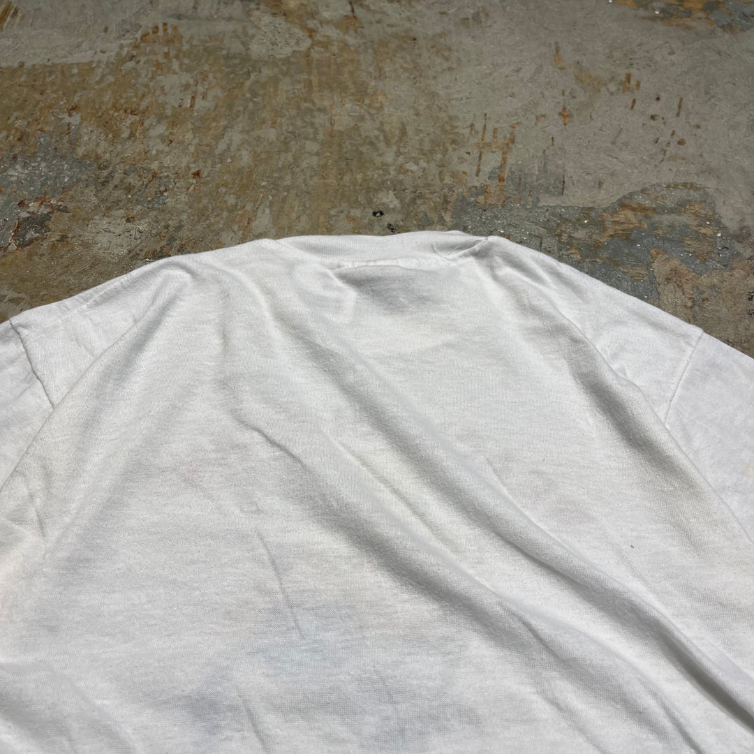 #4603 古着 80's USA製 ヘインズ/ヴィンテージ シングルステッチ TシャツサイズM