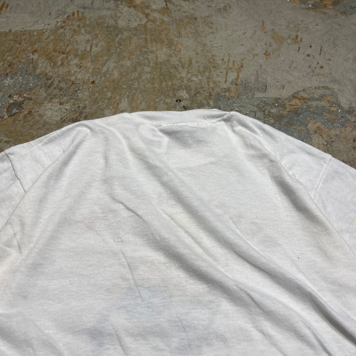 #4603 古着 80's USA製 ヘインズ/ヴィンテージ シングルステッチ TシャツサイズM