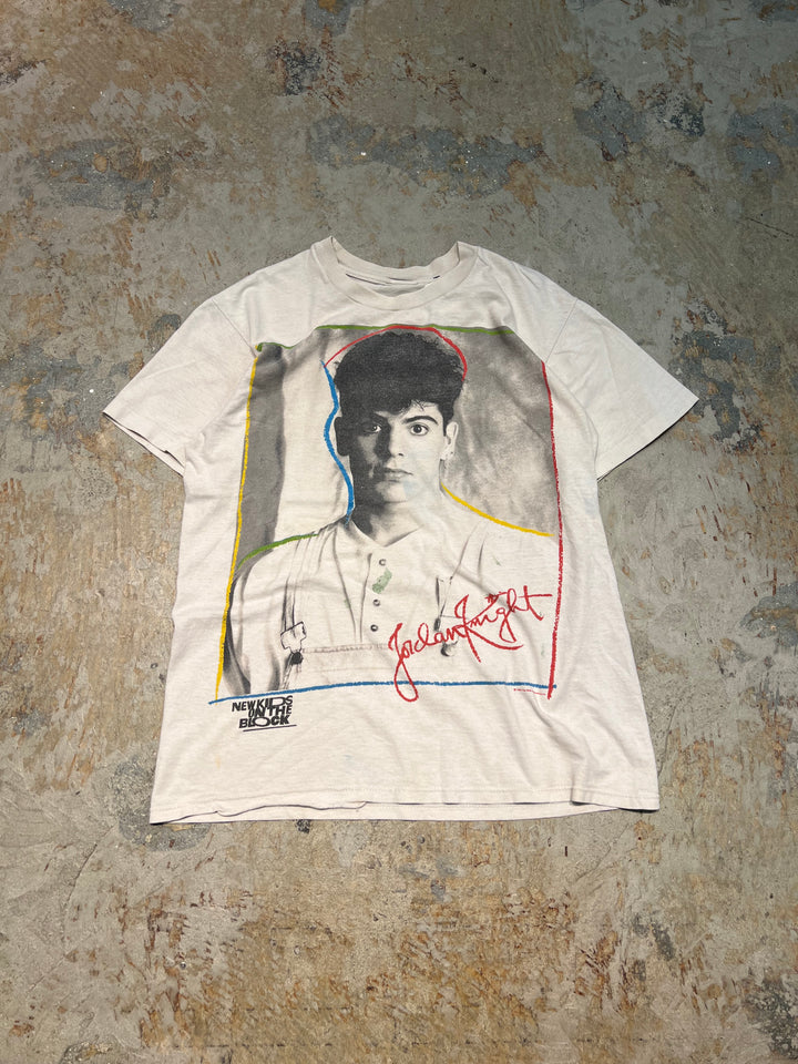#MA147 古着 99's ニュー･キッズ･オン･ザ･ブロック / ジョーダン･ナイト /  ヴィンテージ シングルステッチ プリントTシャツ/サイズM相当