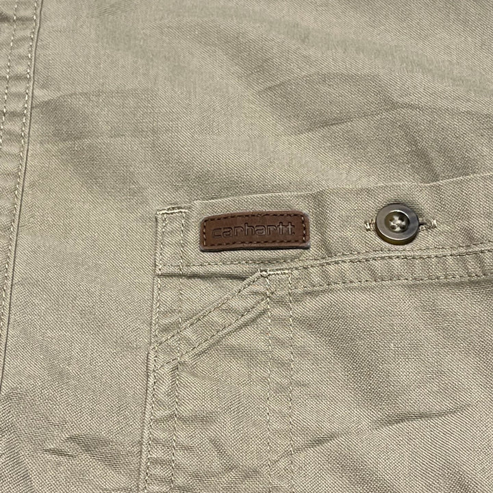 #4362 古着 Carhartt/カーハート/Short Sleeve Shirt/半袖シャツ/無地/サイズXL