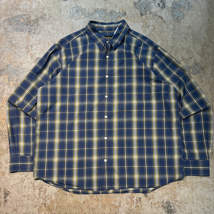 古着 Eddie Bauer/ エディー･バウアー/ 長袖シャツ/ チェック柄/ サイズXL