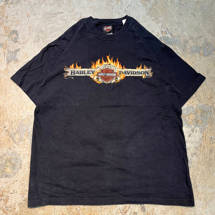古着 USA製 Harley-Davidson/ハーレーダビッドソン/ プリントTシャツ/ サイズL