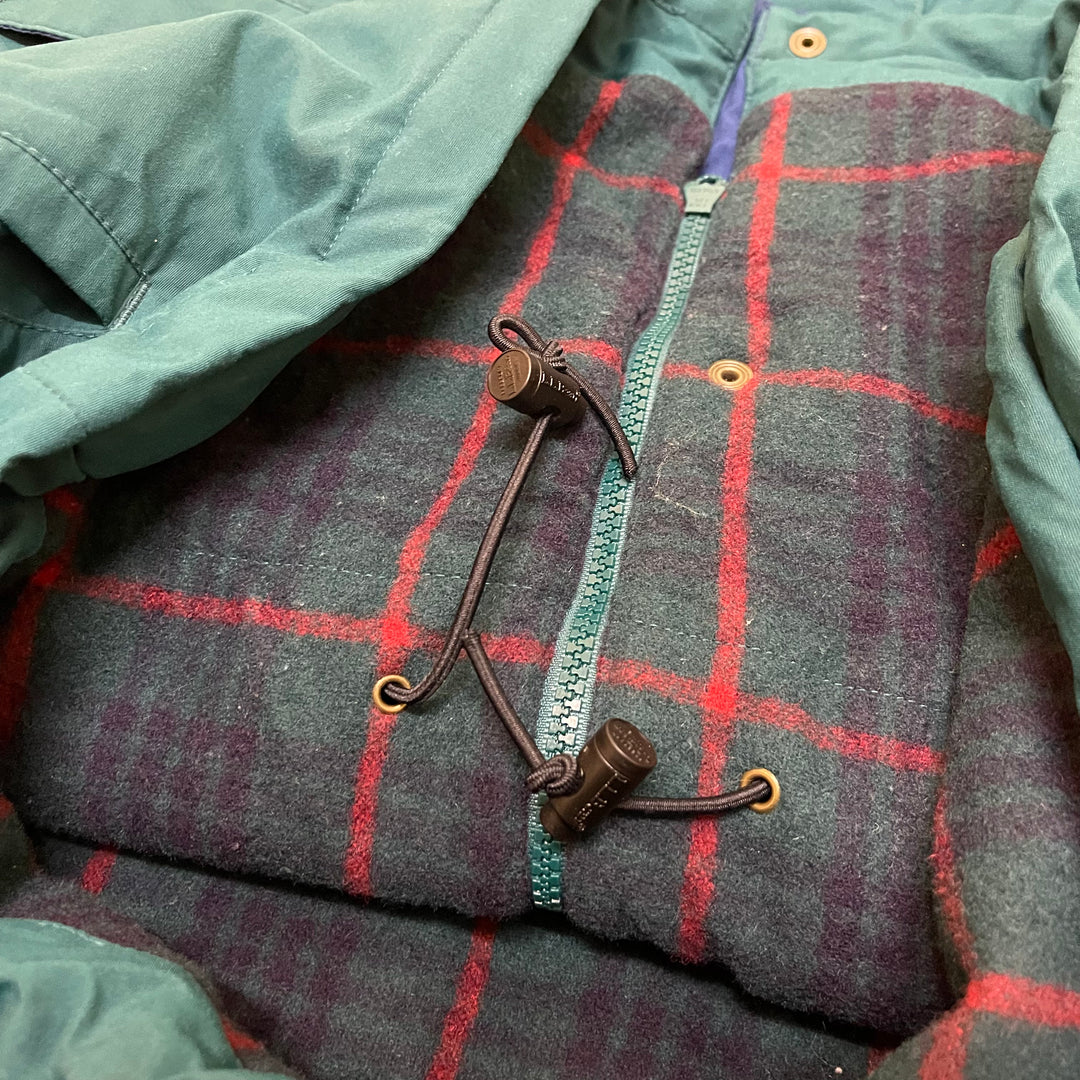 #1808 古着L.L.Bean/エルエルビーン/Mountain Jacket/マウンテンジャケット/裏地ブランケット/サイズWOMEN'S M