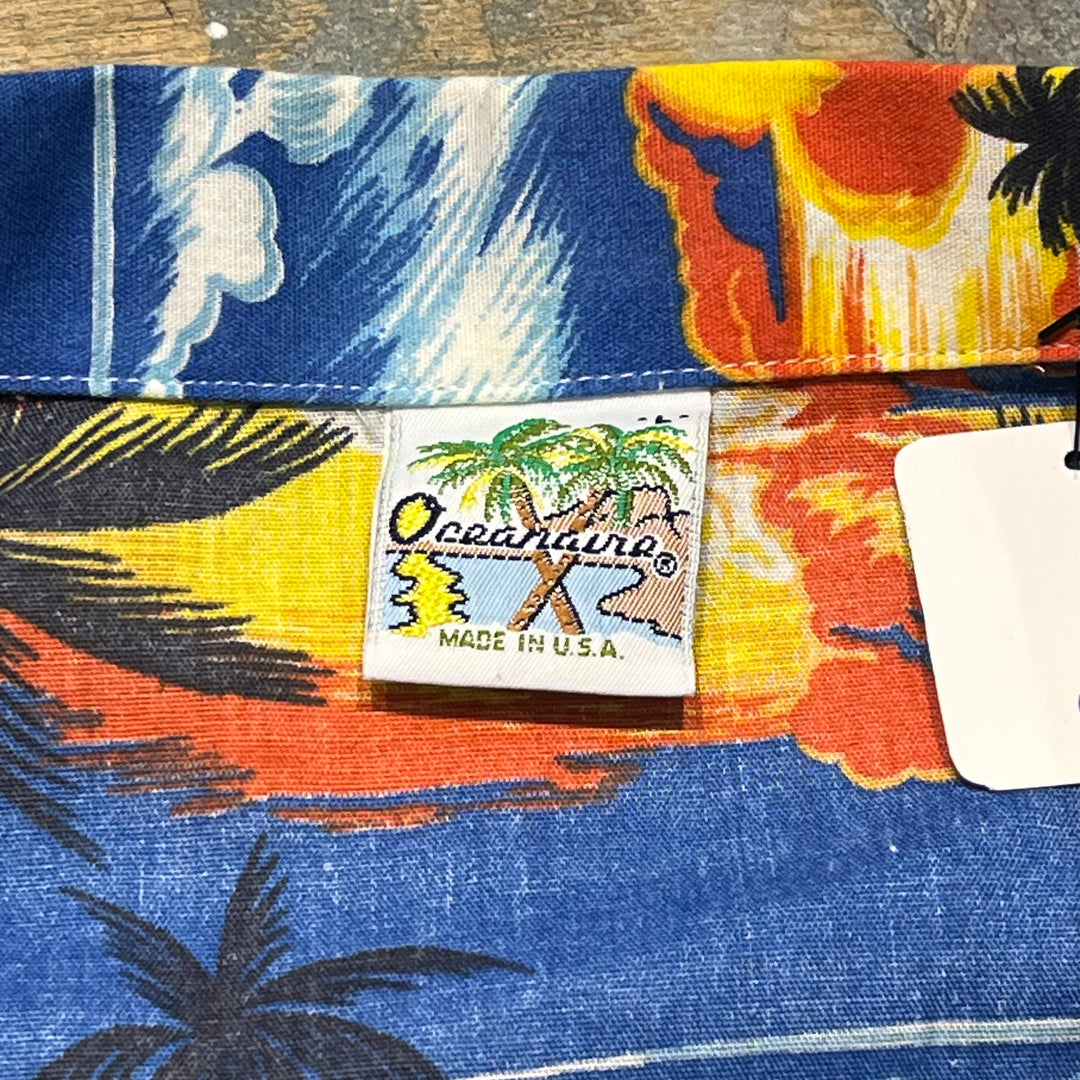 古着 USA製 / USAVINTAGE / 半袖シャツ/ アロハシャツ/ 開襟/ サイズL