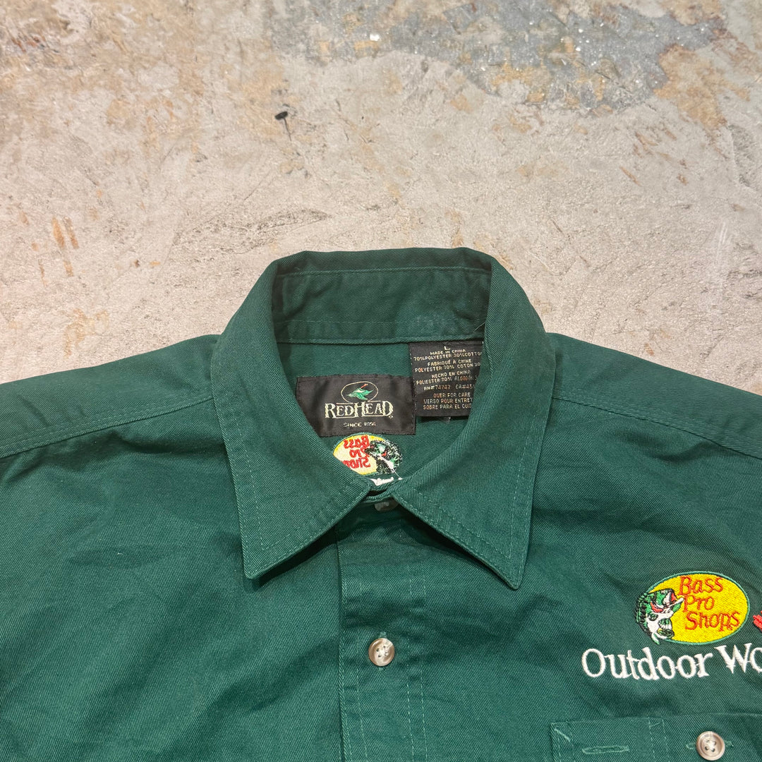 古着 REDHEAD/レッドヘッド/ BOSS PRO SHOPS/ ワークシャツ/ サイズL