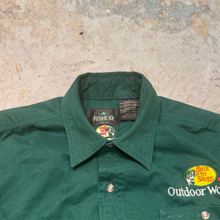 古着 REDHEAD/レッドヘッド/ BOSS PRO SHOPS/ ワークシャツ/ サイズL
